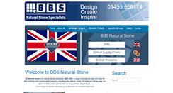 Desktop Screenshot of bbsnaturalstone.com